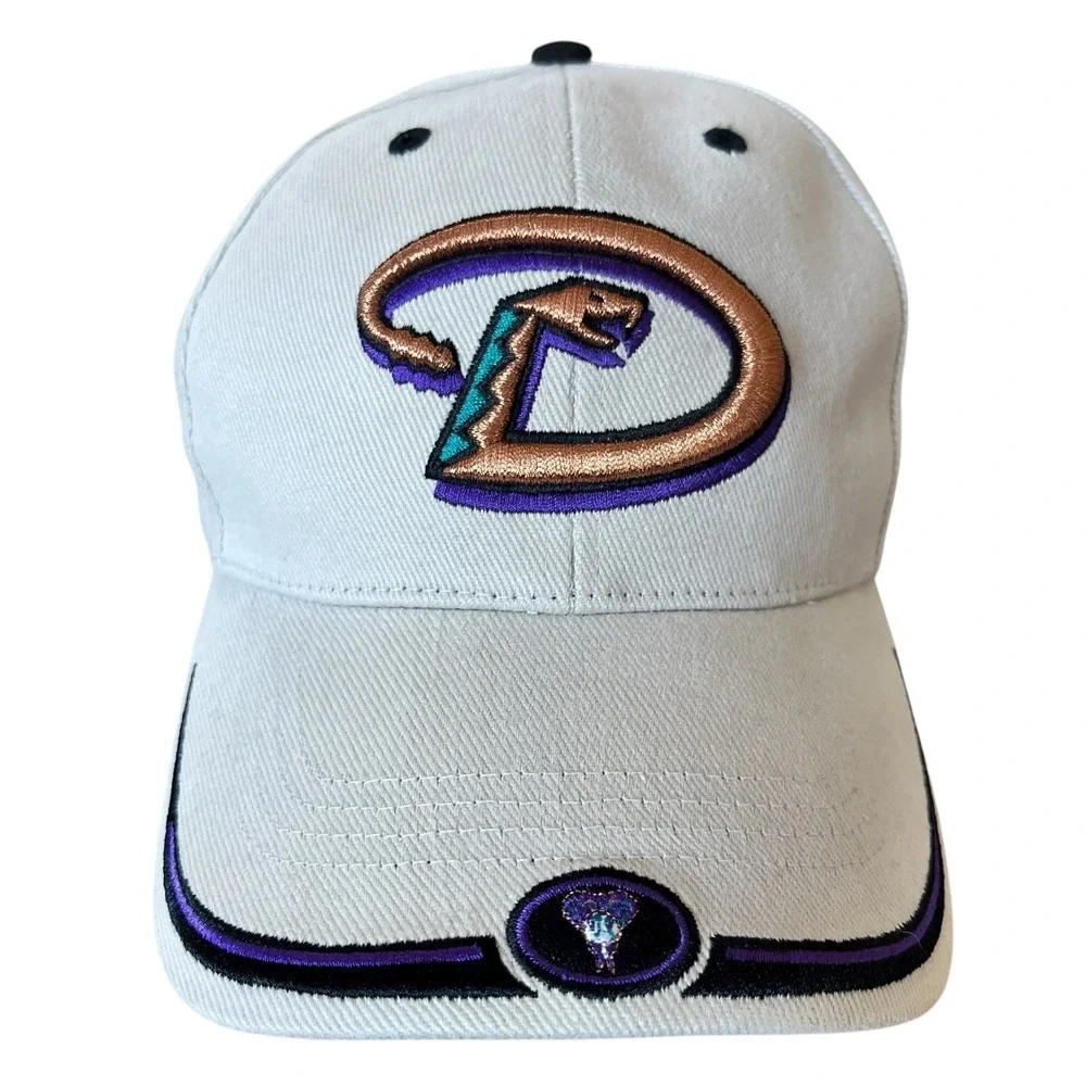 Arizona Diamondbacks MLB Hat Adult Copper D Logo Hook & Loop Twins Enterprise